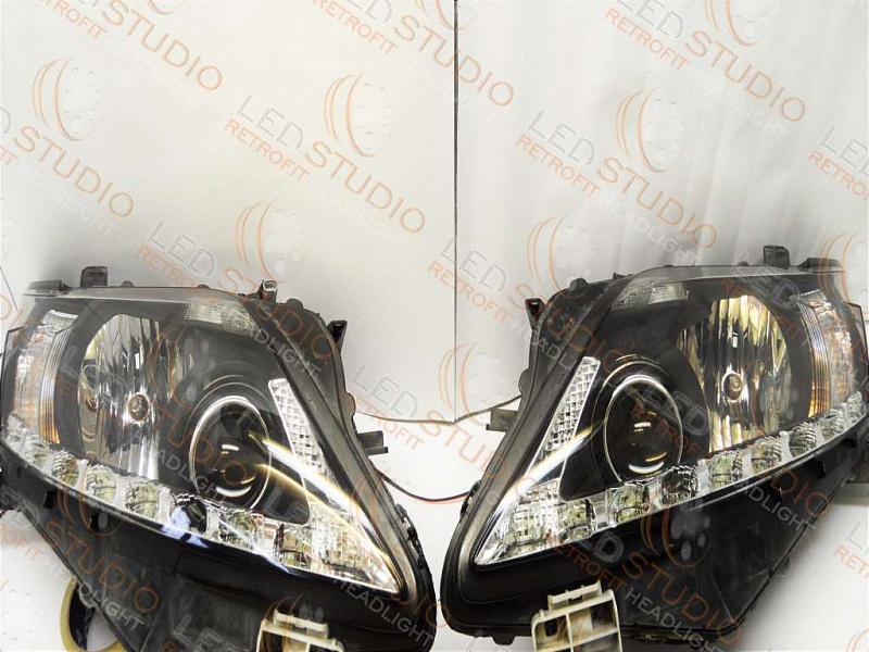 Светодиодный тюнинг фар Lexus RX350